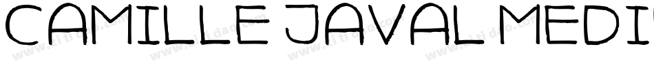 Camille Javal Medium字体转换
